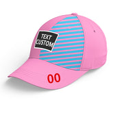 Custom Pink Baseball Cap Funny Sex Instructor Creative Casual Men Women Adjustable Outdoor Sun Hat