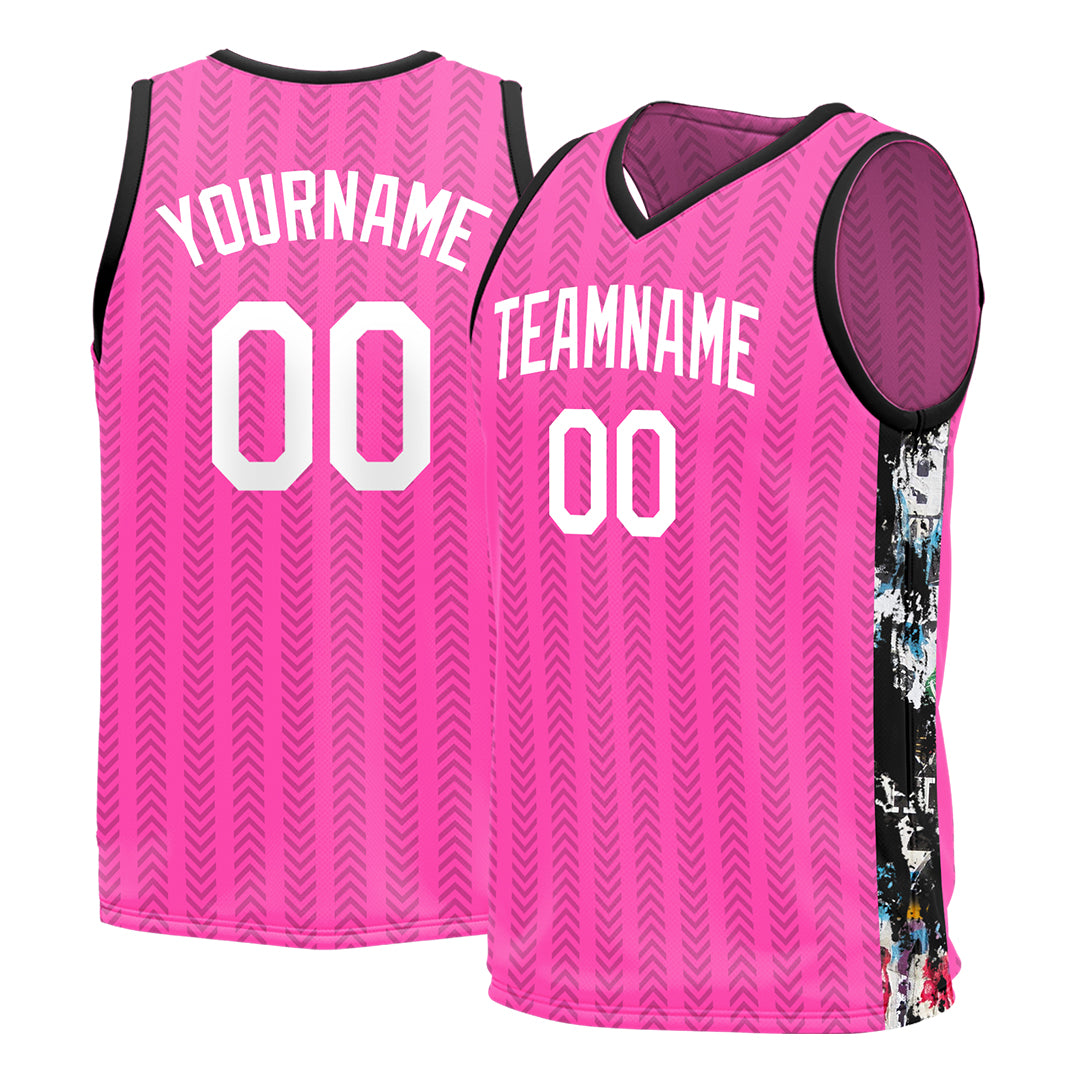 Custom Pink City Team Jersey For Men Women Youths