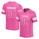 Custom Pink Football Jersey American Special Fans Edition Design Athletic Sportwear Shirts