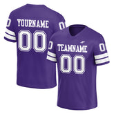 Custom Purple American Football Jersey Athletic Special Fans Edition Sportwear Shirt