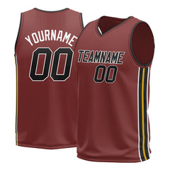 Custom Red Basketball Jersey Design Your Own Mesh Athletic Performance Shirts
