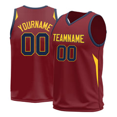 Custom Red Basketball Jersey Design Your Own Mesh Sportswear Shirts