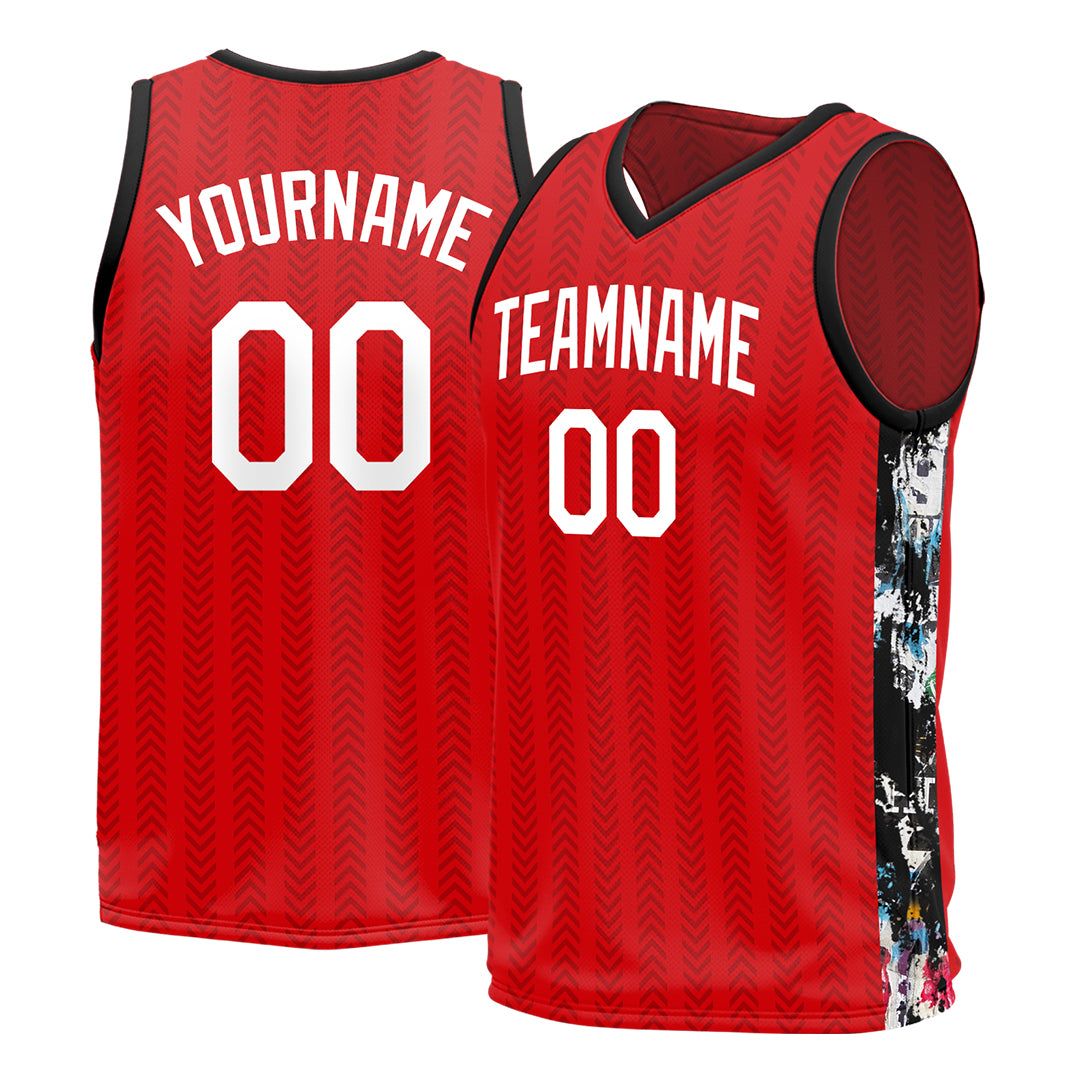Custom Red City Team Jersey For Men Women Youths