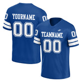 Custom Royal American Football Jersey Athletic Special Fans Edition Sportwear Shirt