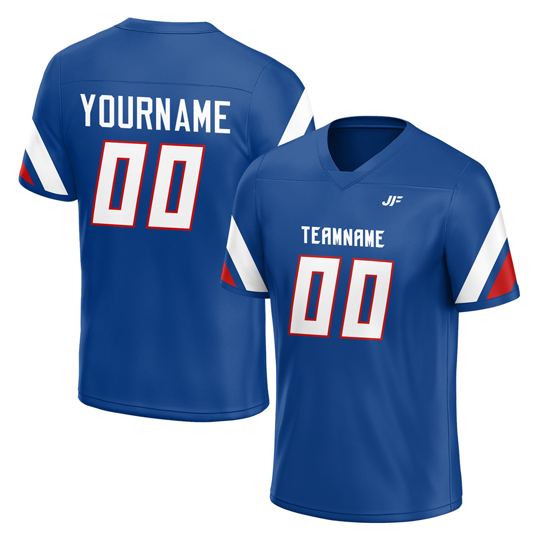 Custom Royal American Football Jersey Special Fans Edition Athletic Sportwear Shirts