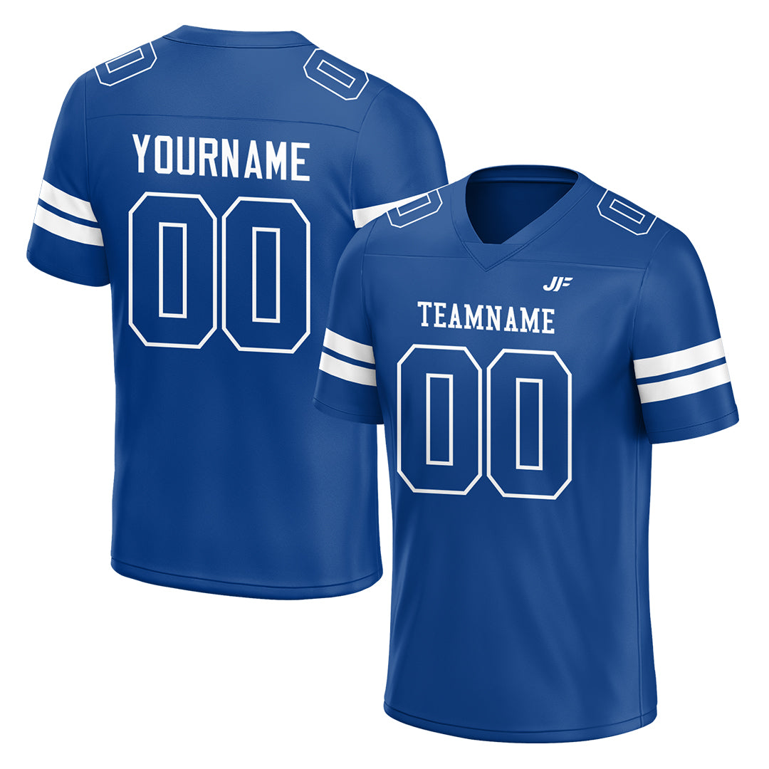 Custom Royal Football Jersey American Special Fans Edition Design Athletic Sportwear Shirts