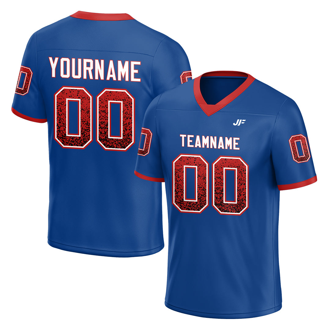 Custom Royal Football Jersey Special Fans Edition Design Athletic Sportwear Shirts