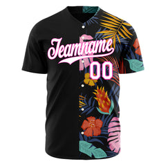 Custom Split Fashion Baseball Jersey Authentic Button Down Vintage Shirt