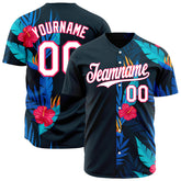 Custom Split Fashion Baseball Jersey Authentic Button Down Vintage T-Shirt