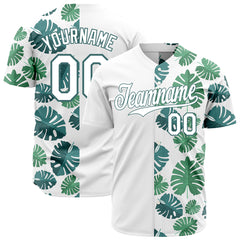 Custom Split Fashion Baseball Jersey Authentic Button Down Vintage V Neck Shirt