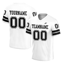 Custom White American Football Jersey Athletic Special Fans Edition Sportwear Shirt