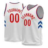 Custom White Basketball Jersey Athletic Sports Shirts For Aldult Youths