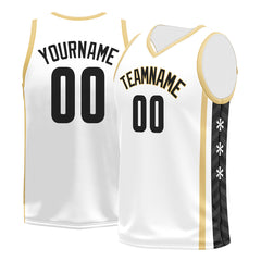 Custom White Basketball Jersey Mesh Athletic City Team Sport Shirts