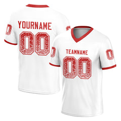 Custom White Football Jersey Special Fans Edition Design Athletic Sportwear Shirts