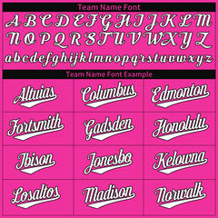 Custom Pink Baseball Jersey Authentic Button Down Vintage Game Training Shirt