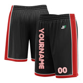 Custom Black Basketball Shorts Athletic Mesh Training Shorts