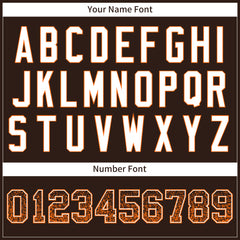 Custom Brown Football Jersey Special Fans Edition Design Athletic Sportwear Shirts