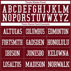 Custom Burgundy Football Jersey Print Name Number Logo American Special Fans Edition Design Shirts