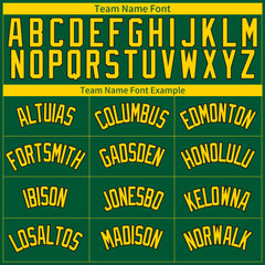 Custom Green Basketball Jersey Mesh Athletic City Team Sport Shirts