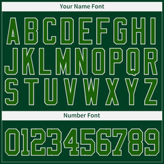 Custom Green Basketball Jersey Design Your Own Mesh Athletic Performance Shirts