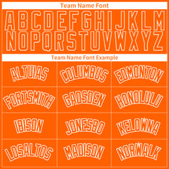 Custom Orange Basketball Jersey Design Your Own Mesh Athletic Sport Shirts