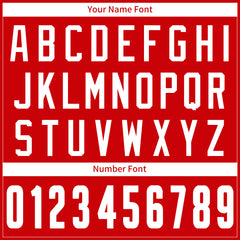 Custom Red Basketball Jersey Design Your Own Mesh Athletic Sport Shirts