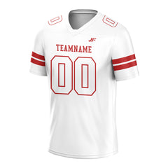 Custom White Football Jersey American Special Fans Edition Design Athletic Sportwear Shirts