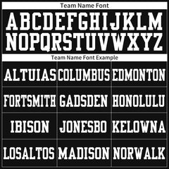 Custom Black American Football Jersey Athletic Special Fans Edition Sportwear Shirt