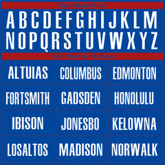 Custom Blue Basketball Jersey Mesh Athletic Sports Shirts Design Your Own