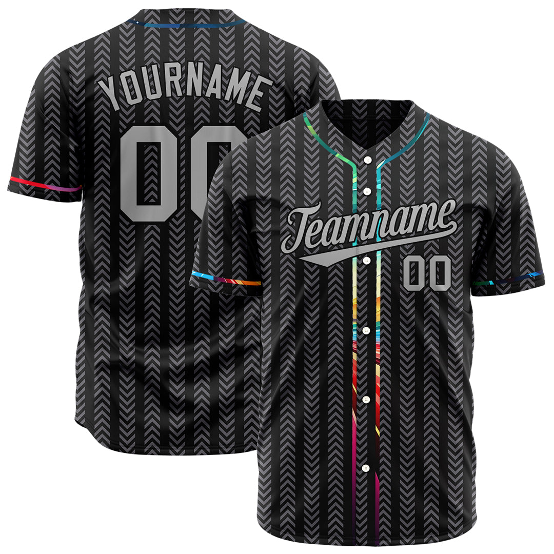 Custom Stripe Baseball Jersey Cheap for Men Women Youth