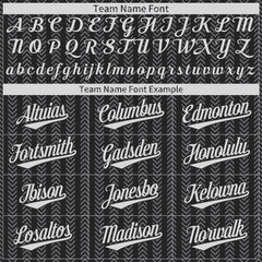 Custom Black Full Button Down Fans Special Edition Authentic Stripe Baseball Jersey