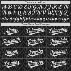 Custom Black Full Button Down Fans Special Edition Authentic Stripe Baseball Jersey