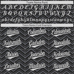 Custom Black Full Button Down Fans Special Edition Authentic Stripe Baseball Jersey