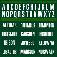 Custom Green Basketball Jersey Mesh Athletic Sports Shirts Design Your Own