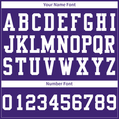 Custom Purple Football Jersey Athletic Shirt For Adult Youth