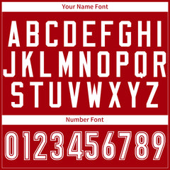 Custom Red Mesh Basketball Uniform For Adult Youth Fans Jersey