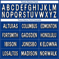 Custom Royal Football Jersey Athletic Special Fans Edition Design Casual Shirt