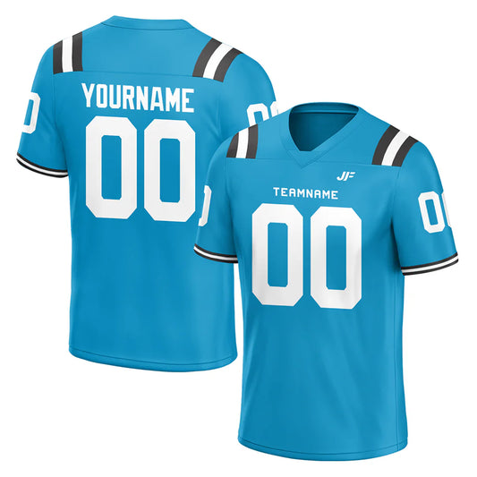 Custom Blue Football Jersey: Elevate Your Game with JerFit