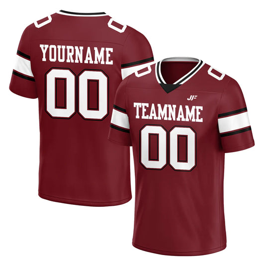 Custom Burgundy Football Jersey: Elevate Your Game with JerFit