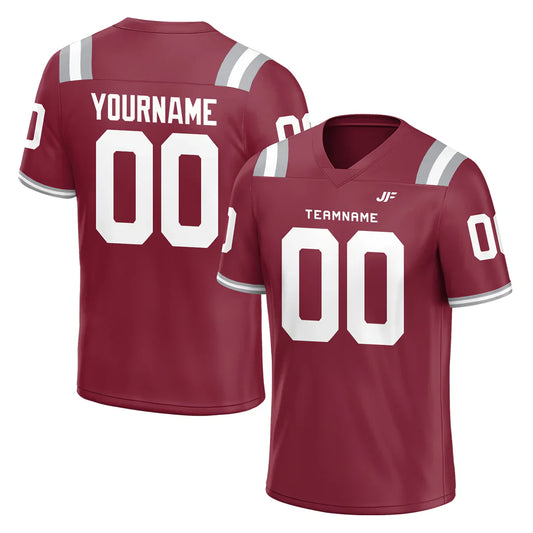 Custom Crimson Football Jersey: Elevate Your Game with JerFit