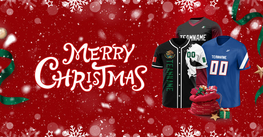 Jerfit custom jersey happy christmas