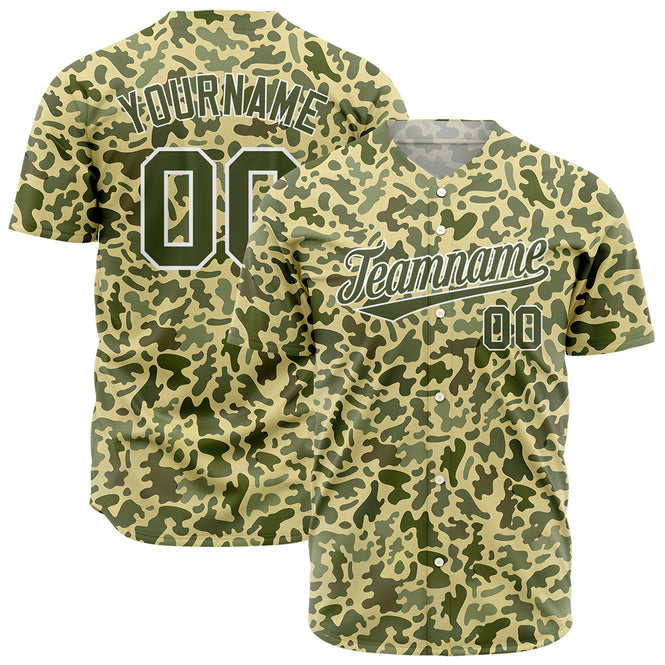 Camo Baseball Jersey