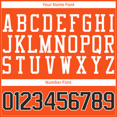 Custom Orange Basketball Jersey Mesh Sports Athletic Performance Shirts