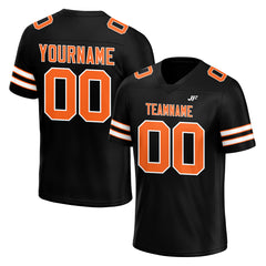 Custom Black USA Football Jersey Athletic Special Fans Edition Sportwear Shirt