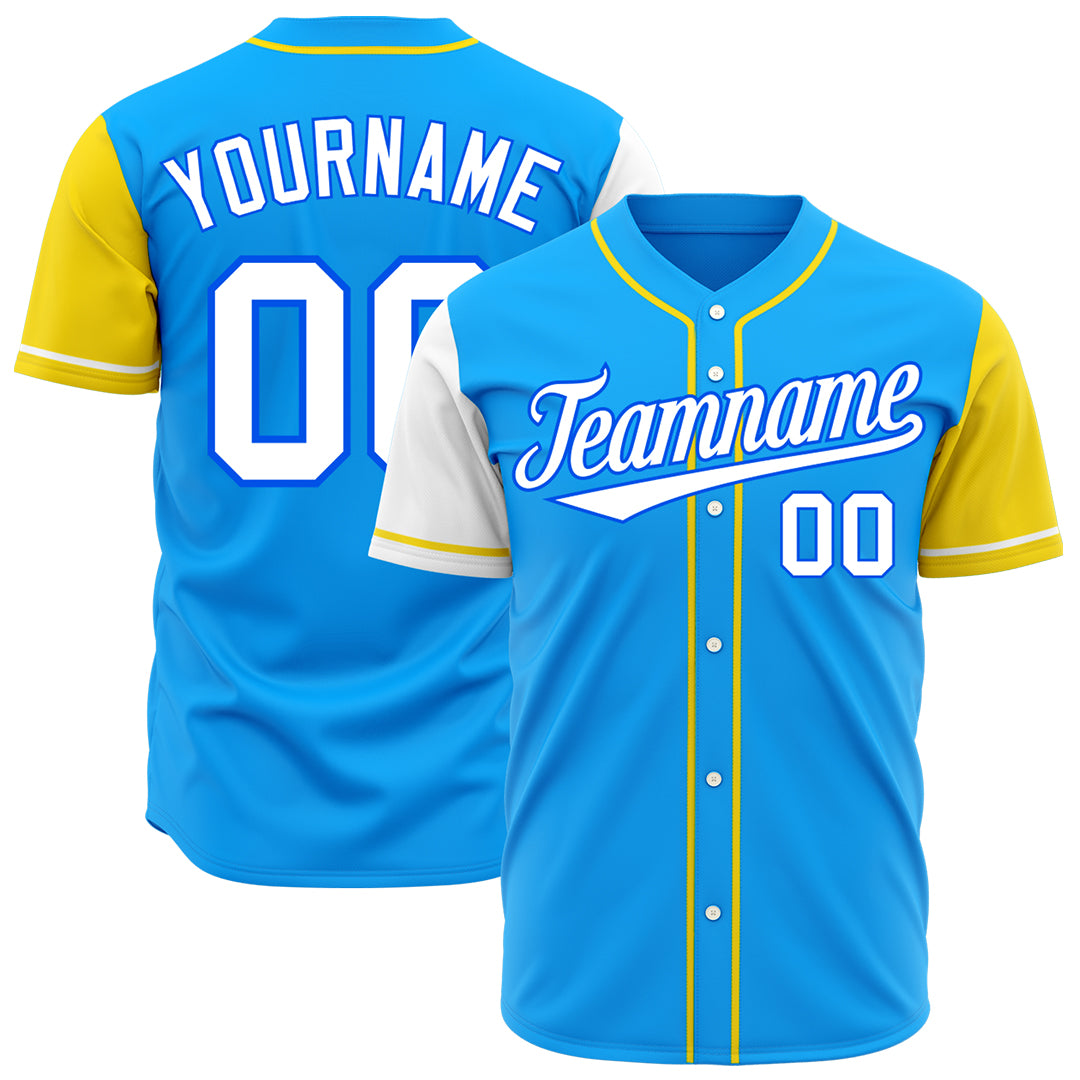 Custom Two Tone Baseball Jersey Custom Two Tone Baseball Jersey