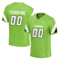 Custom Neon Green American Football Jersey Special Fans Edition Athletic Sportwear Shirts