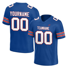 Custom Royal USA Football Jersey Athletic Special Fans Edition Sportwear Shirt