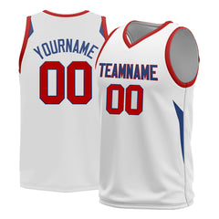 Custom White Basketball Jersey Design Your Own Mesh Sportswear Shirts