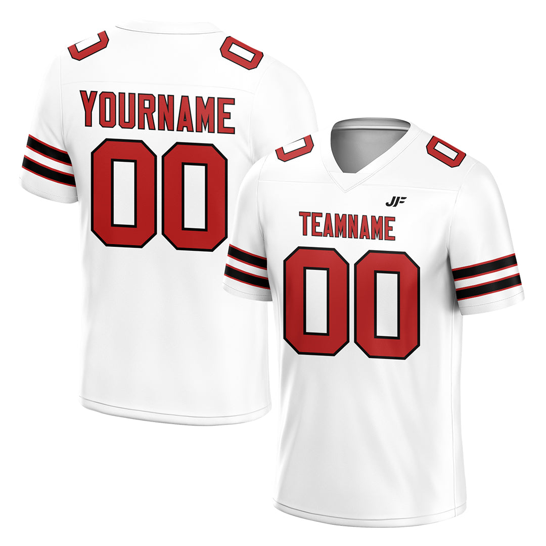 Custom White USA Football Jersey Athletic Special Fans Edition Sportwear Shirt