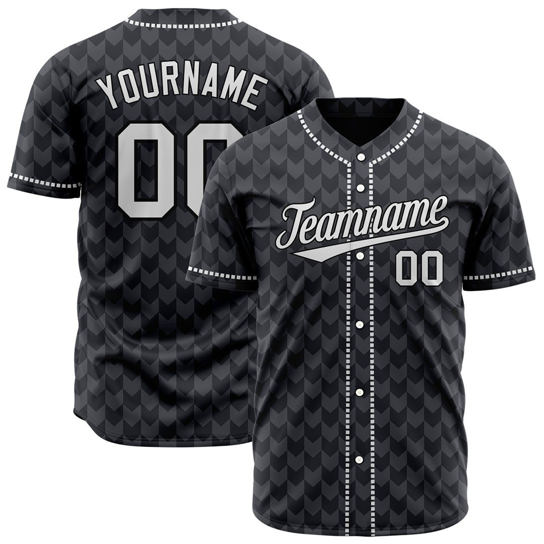 Custom Own Black Gold Authentic Baseball Stitched Jersey Free Shipping